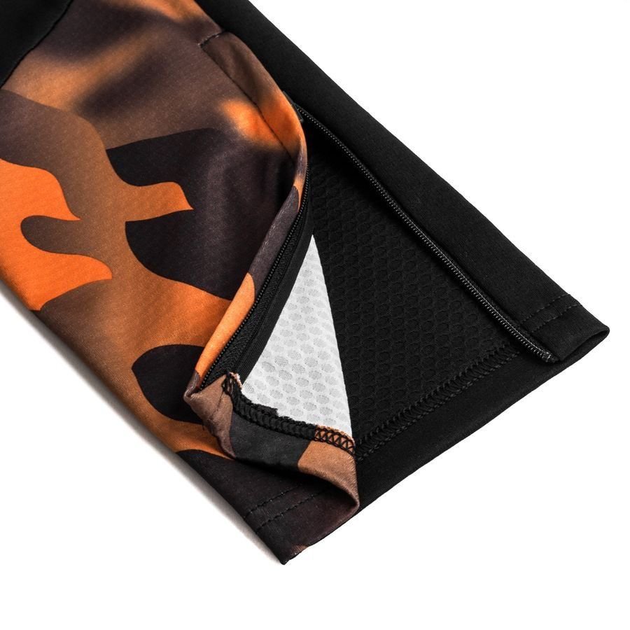 Marseille Training Trousers - Black/Rickie Orange-League Wear Hub
