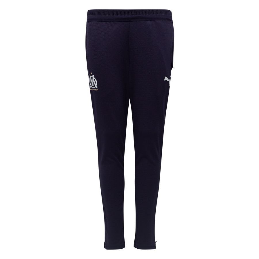 Marseille Training Trousers - New Navy/PUMA White Kids-League Wear Hub