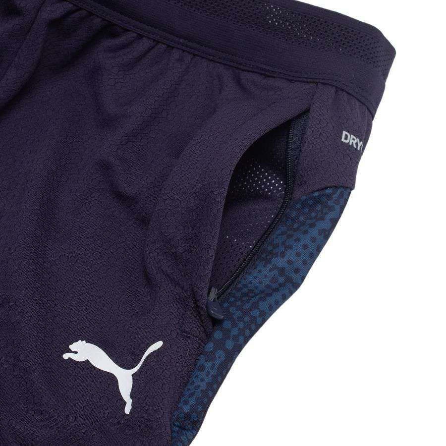 Marseille Training Trousers - New Navy/PUMA White Kids-League Wear Hub