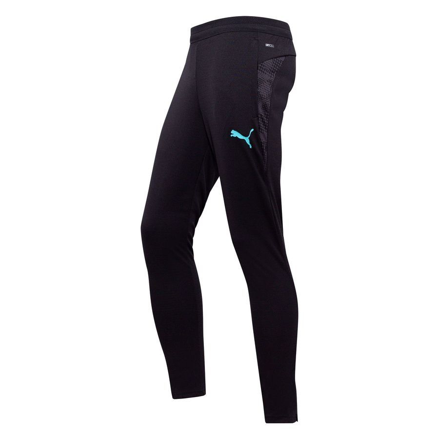 Marseille Training Trousers - PUMA Black/Team Aqua-League Wear Hub