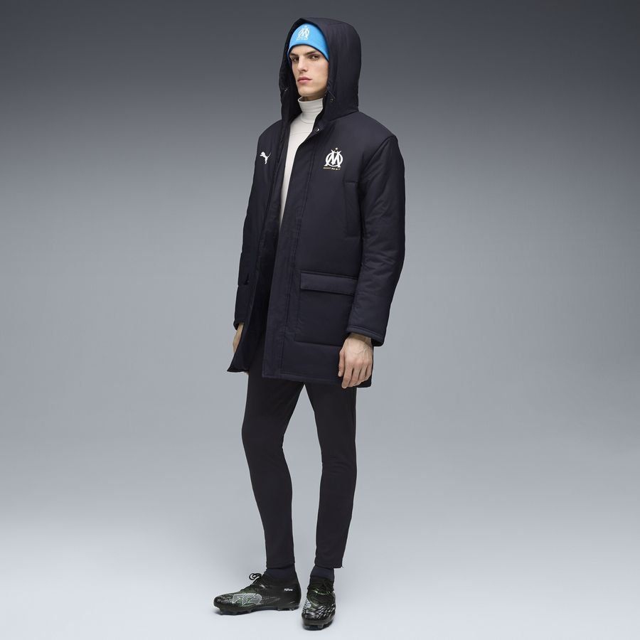Marseille Winter Jacket - New Navy/PUMA White-League Wear Hub