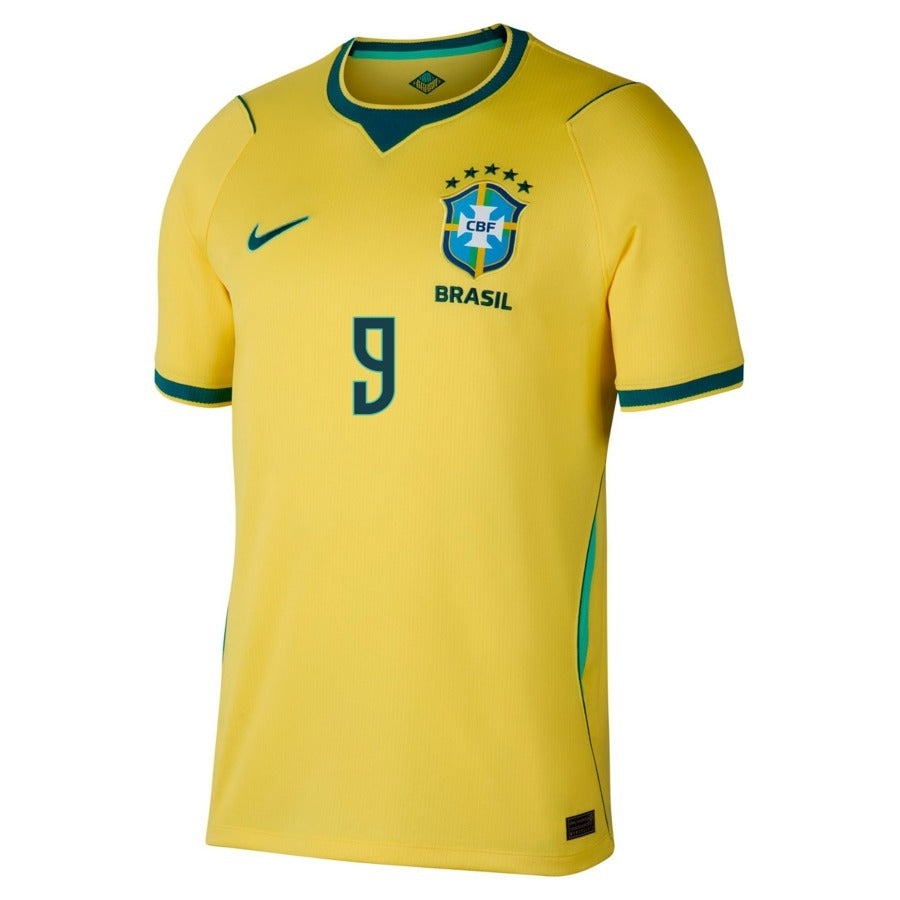 Men's Brazil Endrick Home Jersey 26/27-League Wear Hub