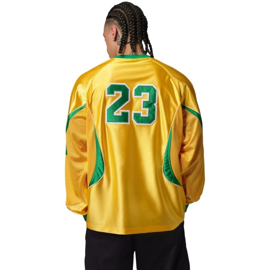 Men's Brazil Goalkeeper World Cup Long-Sleeve Jersey 2026 Yellow-League Wear Hub
