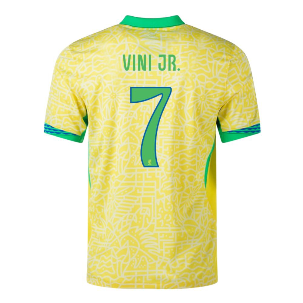 Men's Brazil Home Jersey 24/25-League Wear Hub