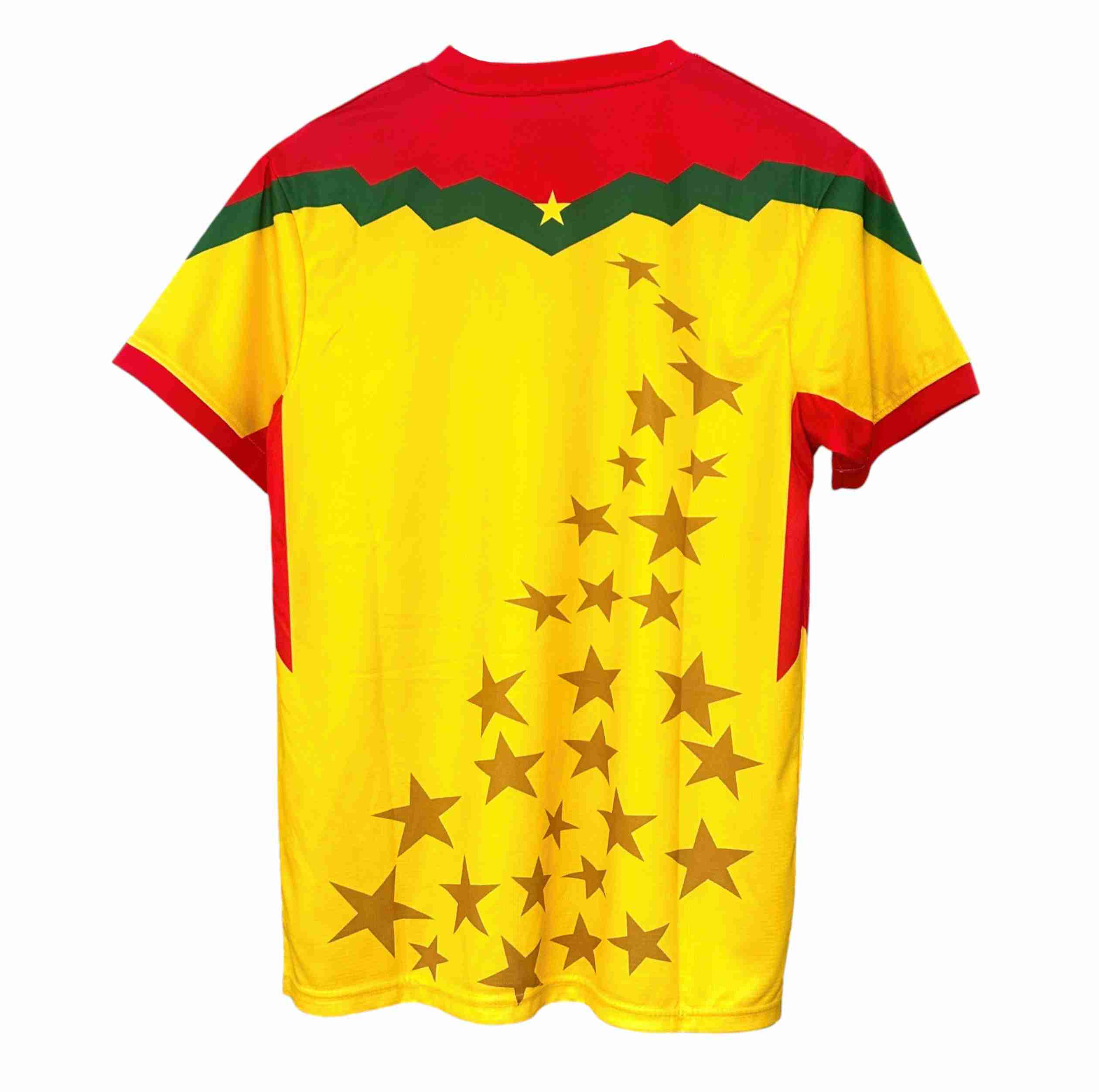 Men's Burkina Faso Third Jersey Yellow 25/26-League Wear Hub