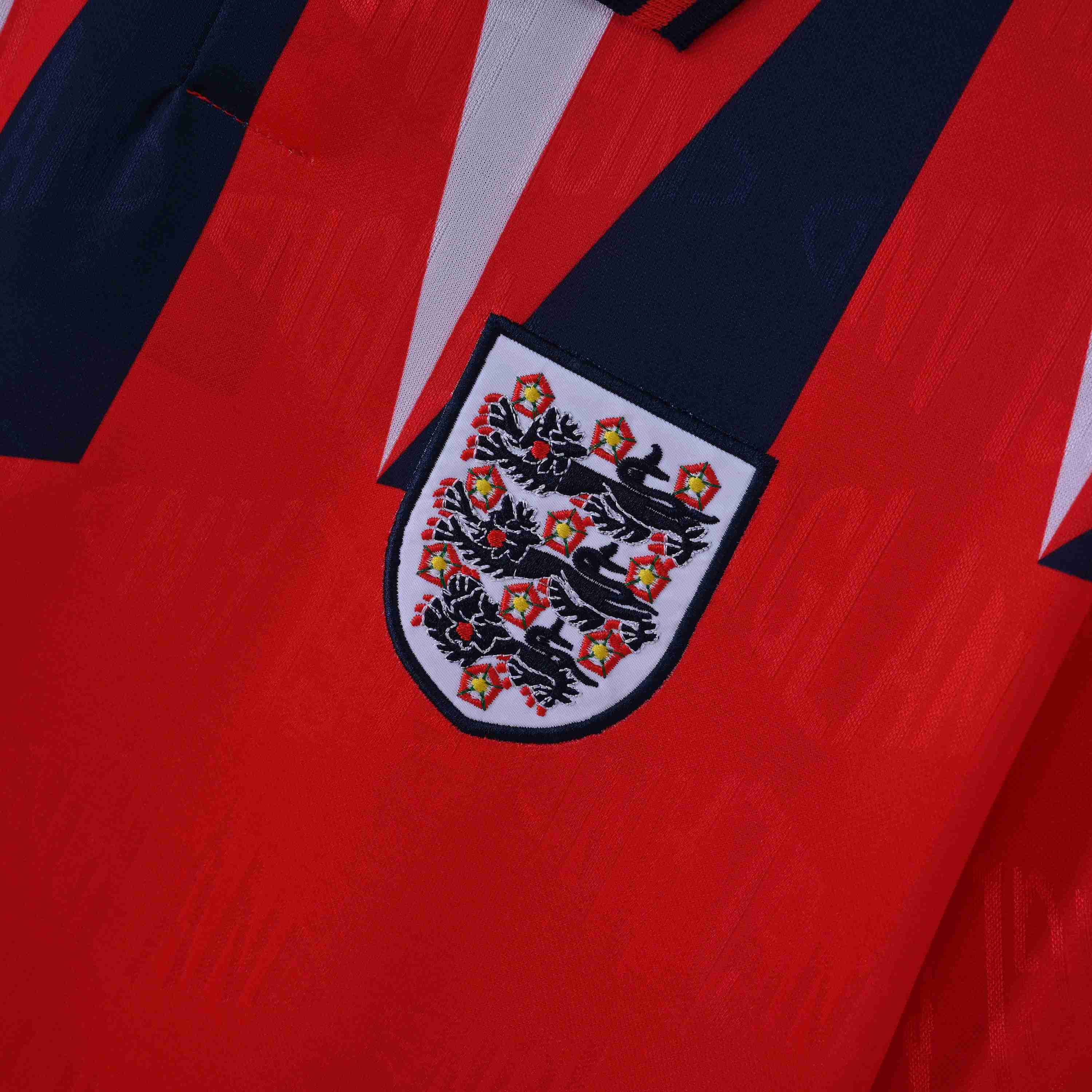 Men's England 1992 Away Retro Vintage Jersey-League Wear Hub