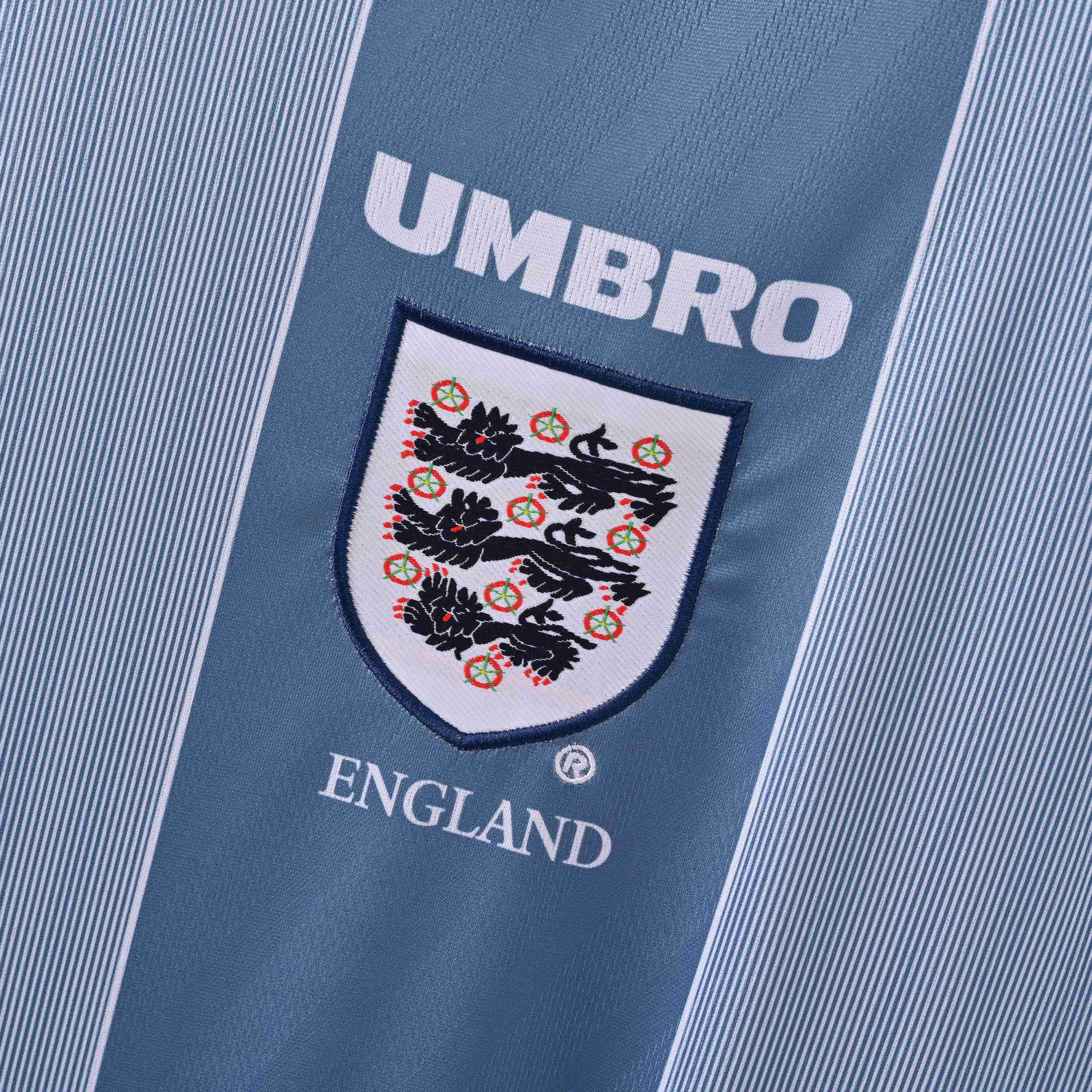Men's England Away Retro Vintage Jersey 95/96-League Wear Hub