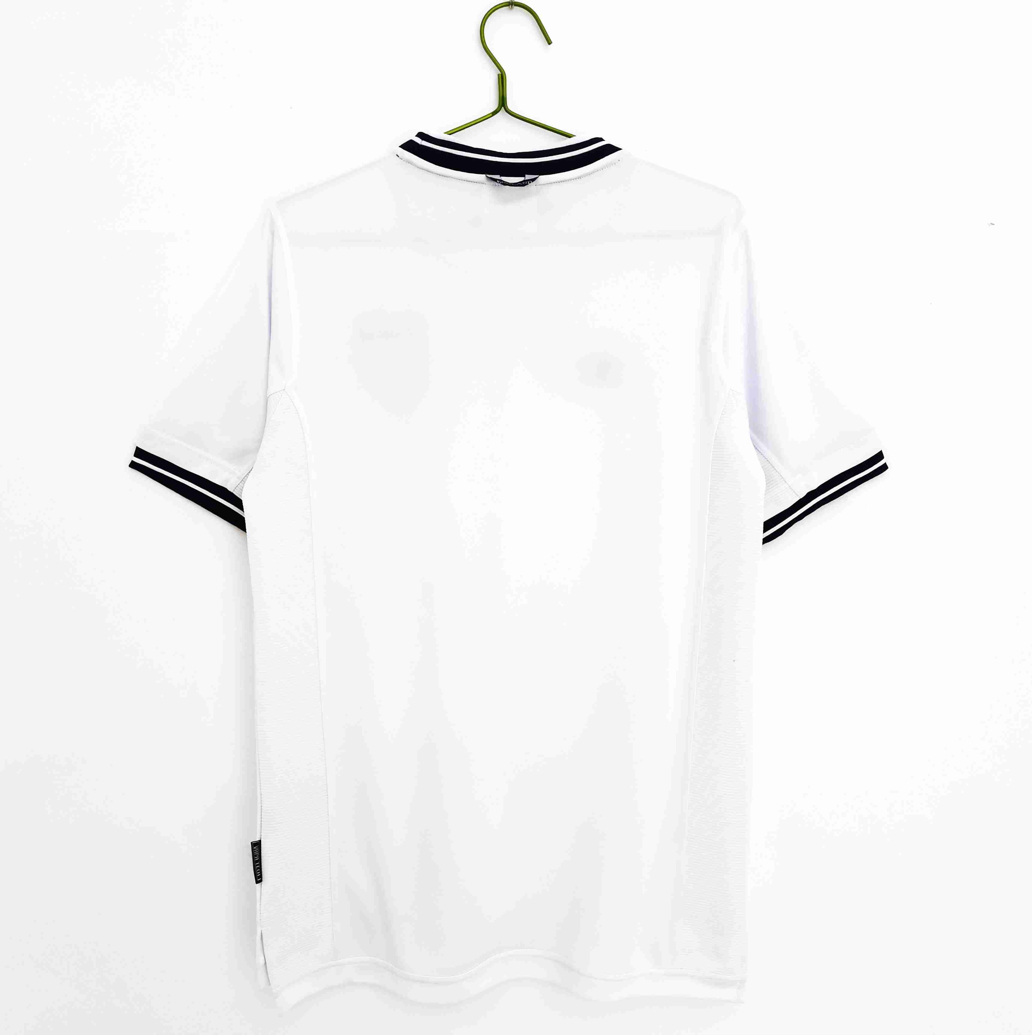 Men's England Retro Vintage 99/00 Home Jersey-League Wear Hub