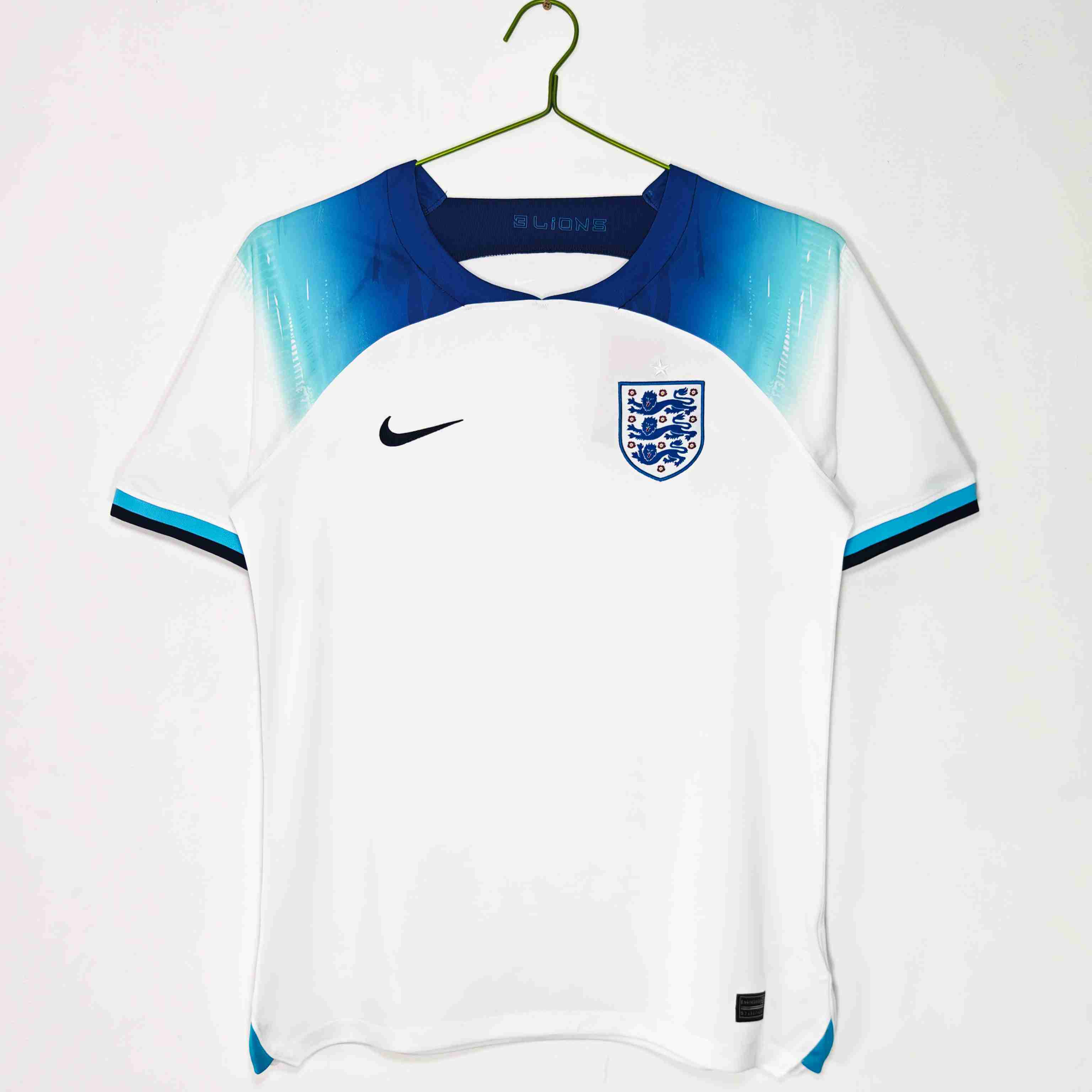 Men's England Retro Vintage 2022 Home Jersey-League Wear Hub