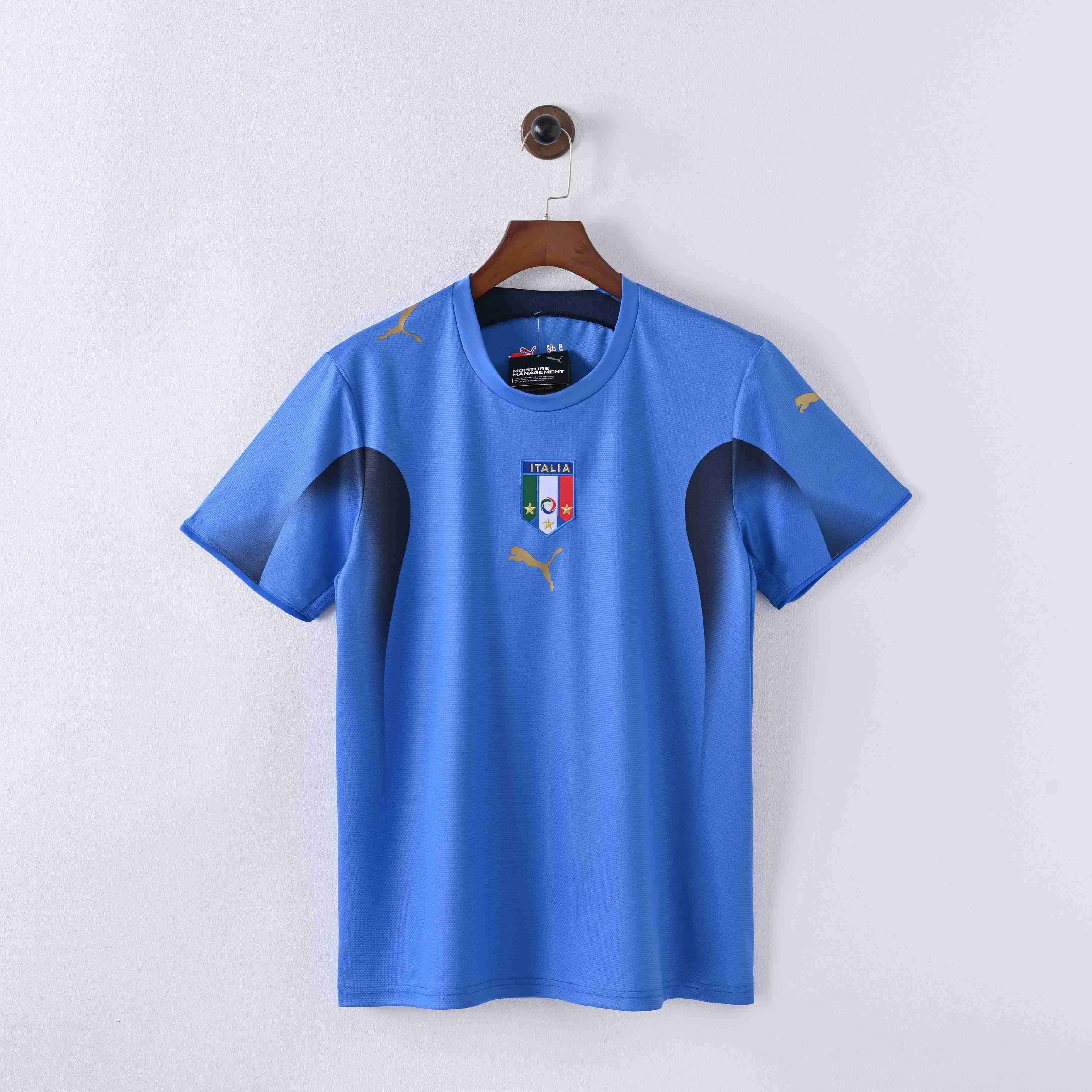Men's Italy Retro Vintage 2006 Home Jersey-League Wear Hub