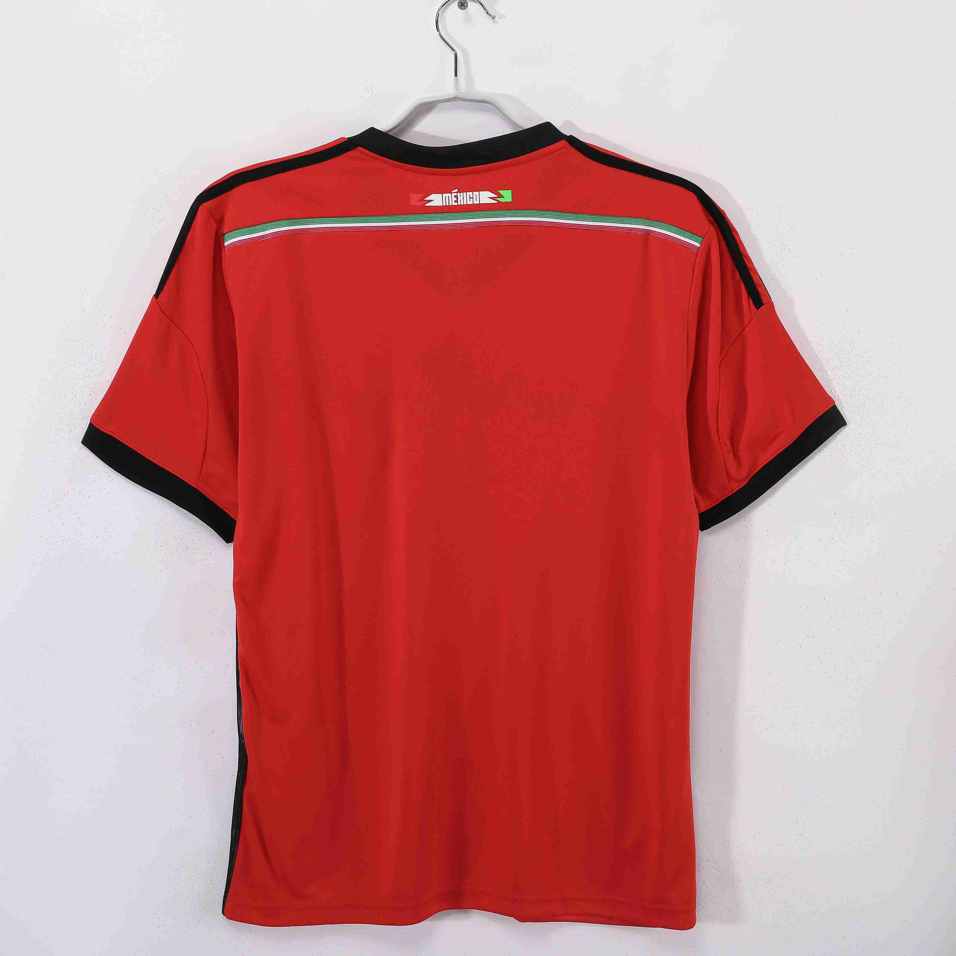 Men's Mexico 2014 Away Season Vintage Retro Jersey-League Wear Hub