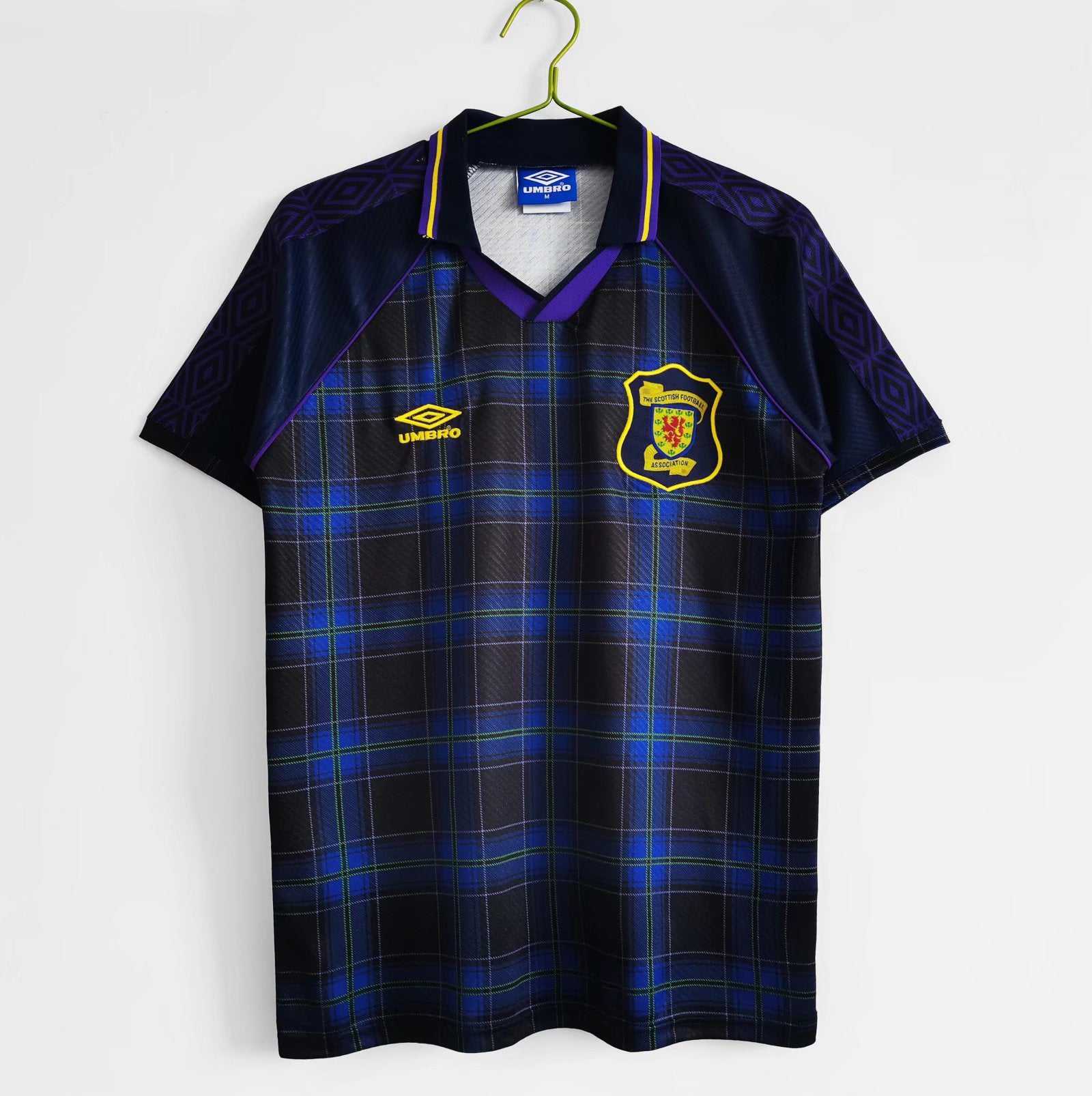 Men's Scotland Retro Vintage Home Shirt 94/96 Season-League Wear Hub