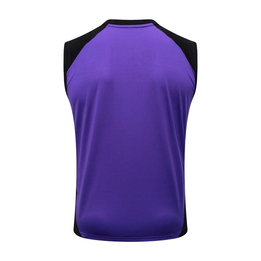 Men's Sleeveless Shirt Shorts Germany 24/25 Purple-League Wear Hub