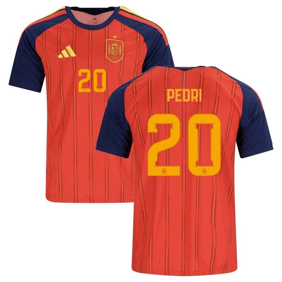 Spain Pedri Home Jersey 26/27-League Wear Hub