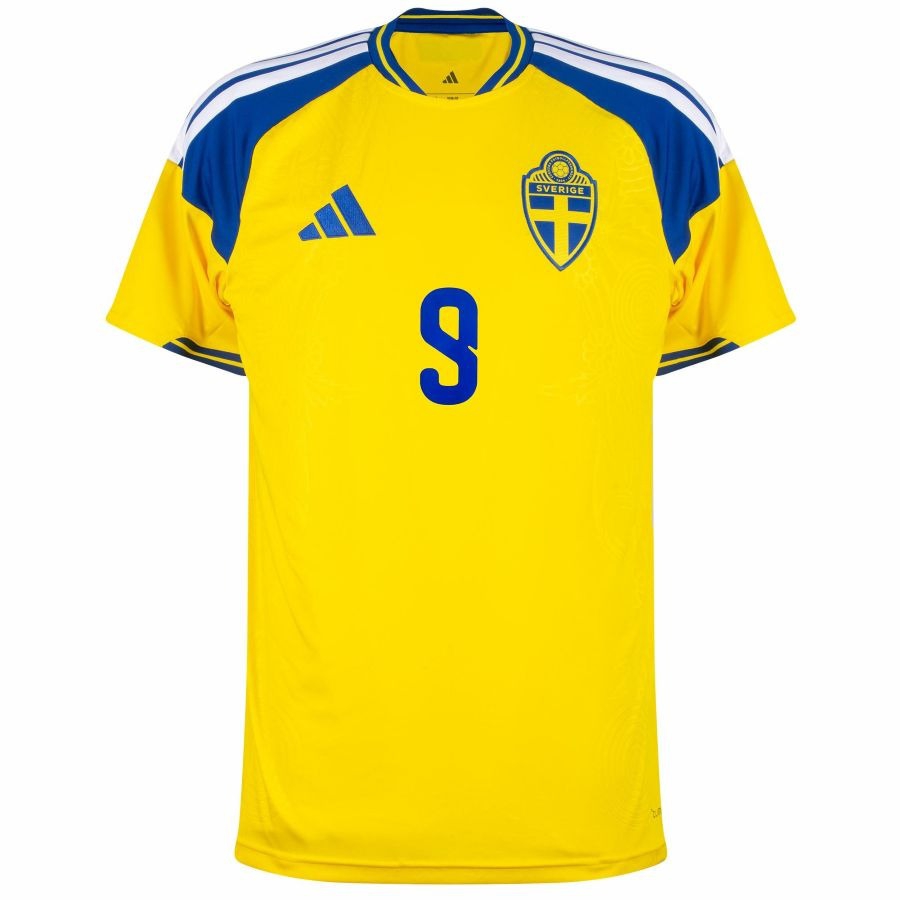 Men's Sweden Isak Home Jersey 26/27-League Wear Hub