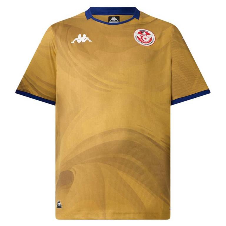 Men's Tunisia Gold Third Jersey 25/26-League Wear Hub