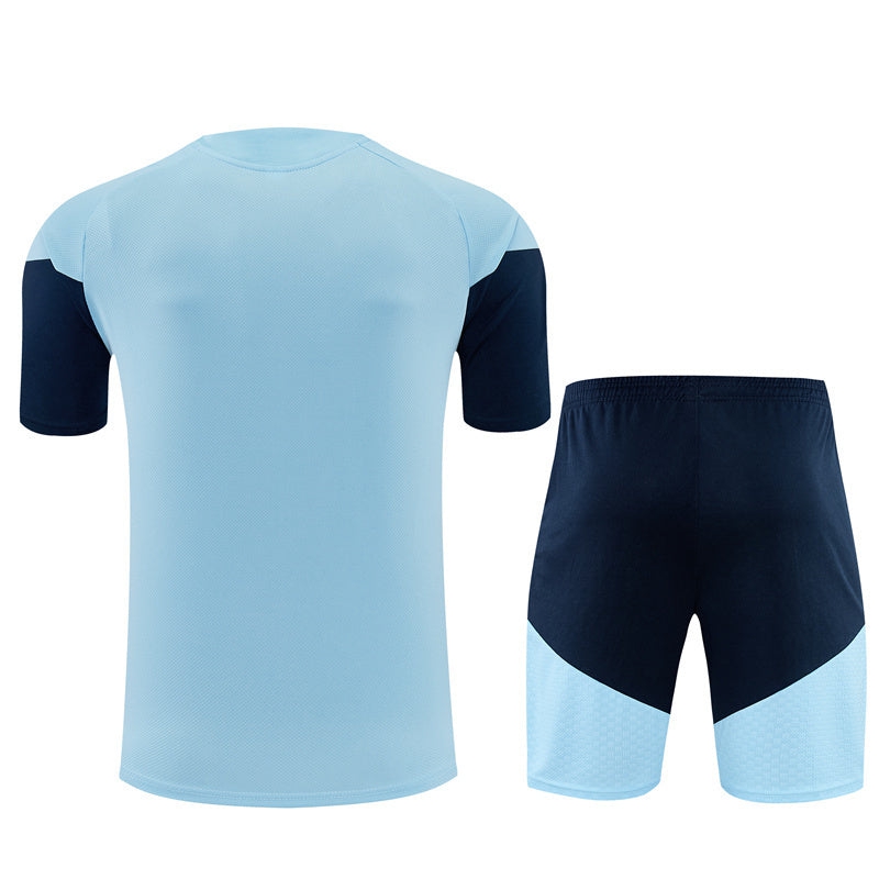 Men's/Kids' Argentina 26/27 Light Blue Jersey and Shorts Set-League Wear Hub