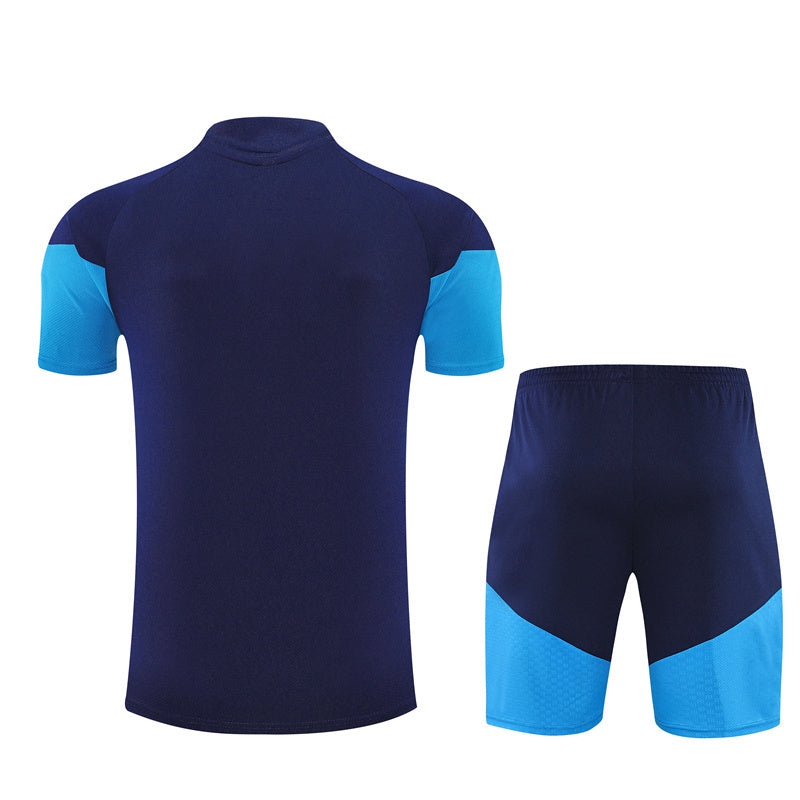 Men's/Kids' Spain Jersey Shorts Set 26/27 Dark Blue-League Wear Hub