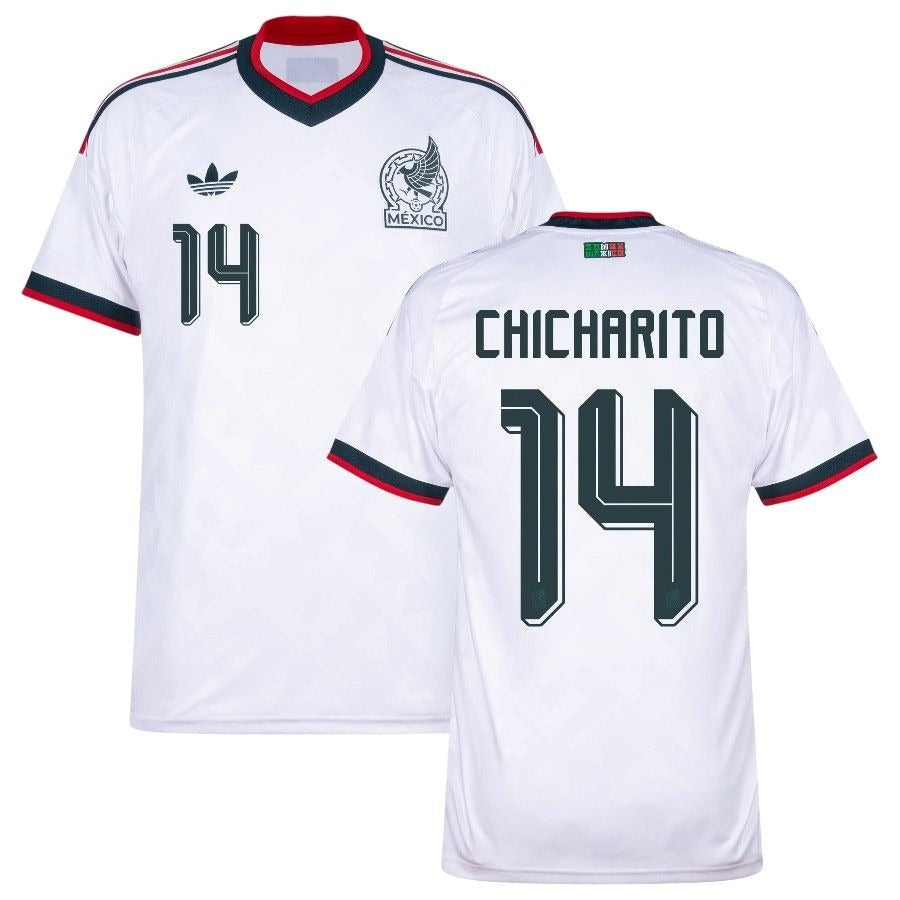 Mexico Chicharito Men's Away Jersey 26/27-League Wear Hub