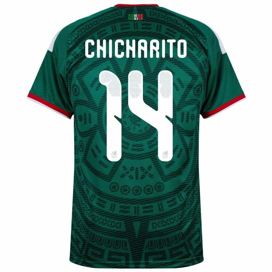 Mexico Chicharito Men's Home Jersey 26/27-League Wear Hub