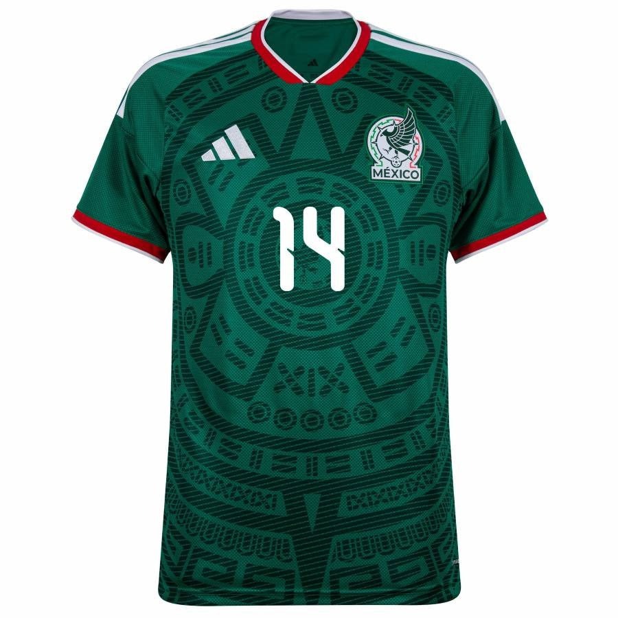 Mexico Chicharito Men's Home Jersey 26/27-League Wear Hub