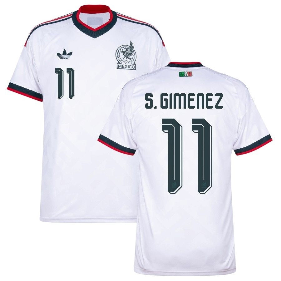 Mexico Gimenez Men's Away Jersey 26/27-League Wear Hub