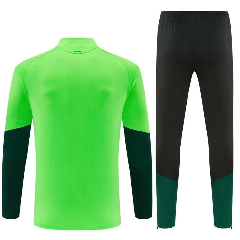 Mexico Training Tracksuit Men/Kids 26/27 Green-League Wear Hub