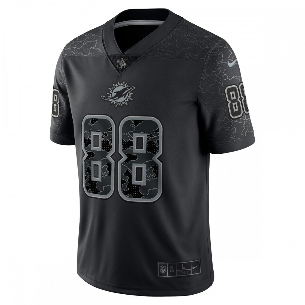 Mike Gesicki Miami Dolphins Nike RFLCTV Limited Jersey - Black-League Wear Hub