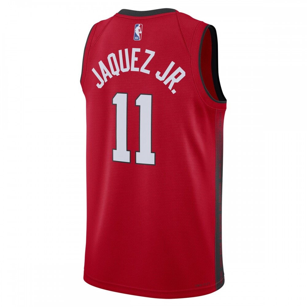 Jaime Jaquez Jr. Miami Heat Nike Unisex 24/25 Swingman Player Jersey - City Edition - Red-League Wear Hub