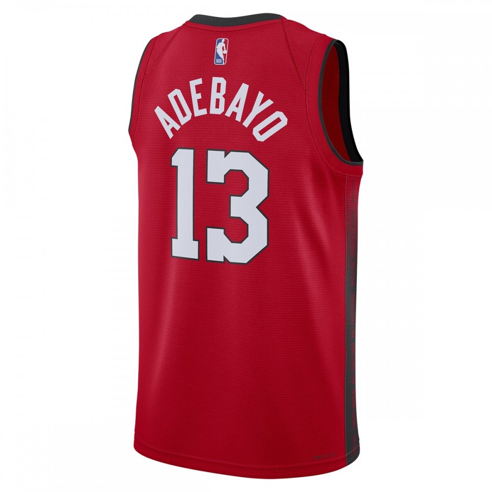 Bam Adebayo Miami Heat Nike Unisex 24/25 Swingman Player Jersey - City Edition - Red-League Wear Hub