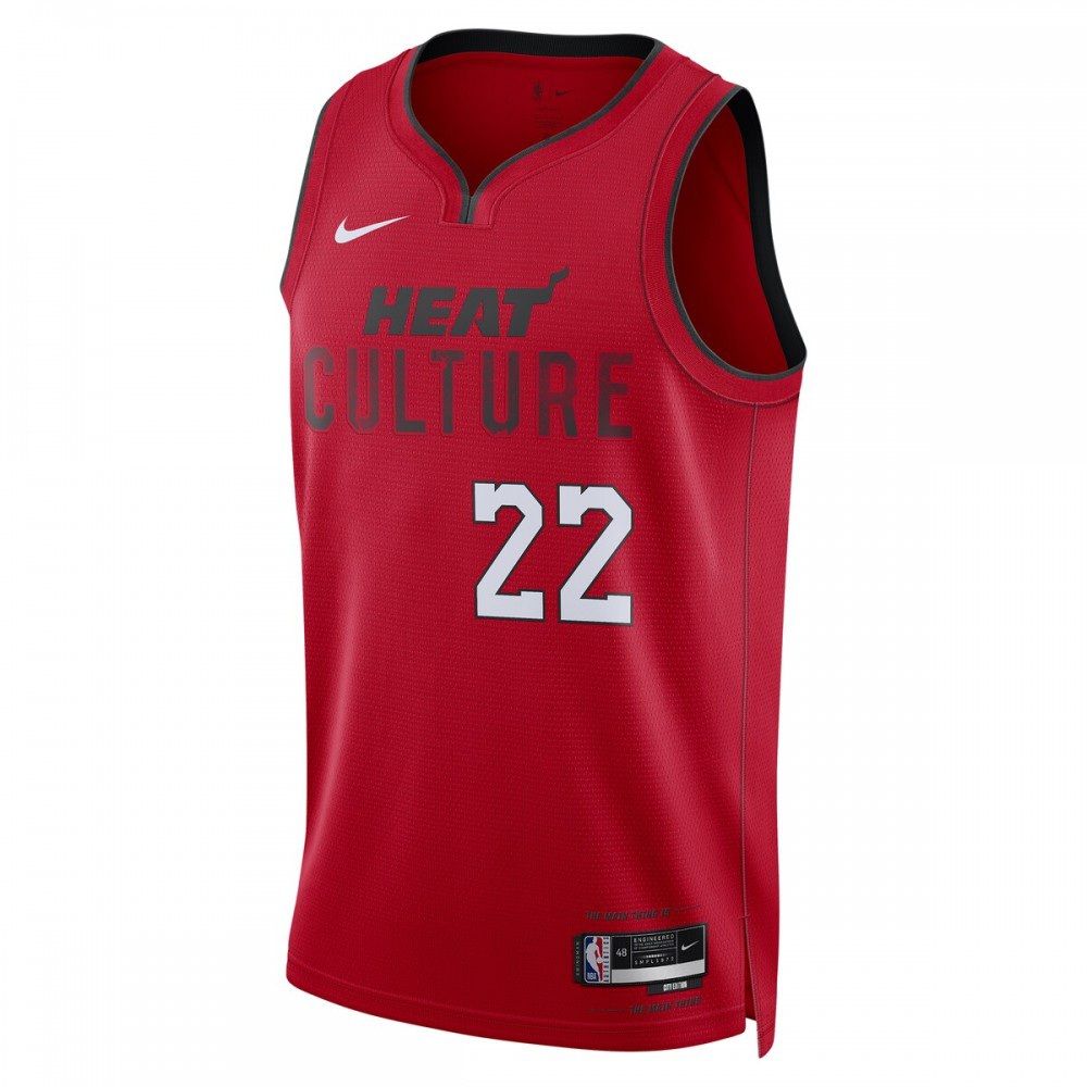 Jimmy Butler Miami Heat Nike Unisex 24/25 Swingman Player Jersey - City Edition - Red-League Wear Hub