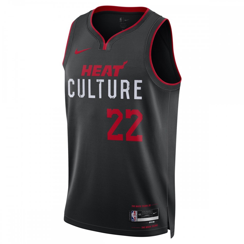 Jimmy Butler Miami Heat Nike Unisex 23/24 Swingman Jersey - Black - City Edition-League Wear Hub