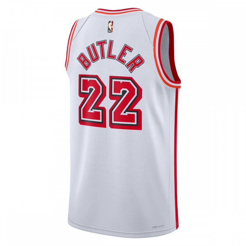 Jimmy Butler Miami Heat Nike 22/23 Swingman Jersey White - Classic Edition-League Wear Hub