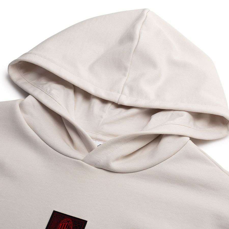 Milan Hoodie FtblCulture - Vapor Gray Relaxed-League Wear Hub