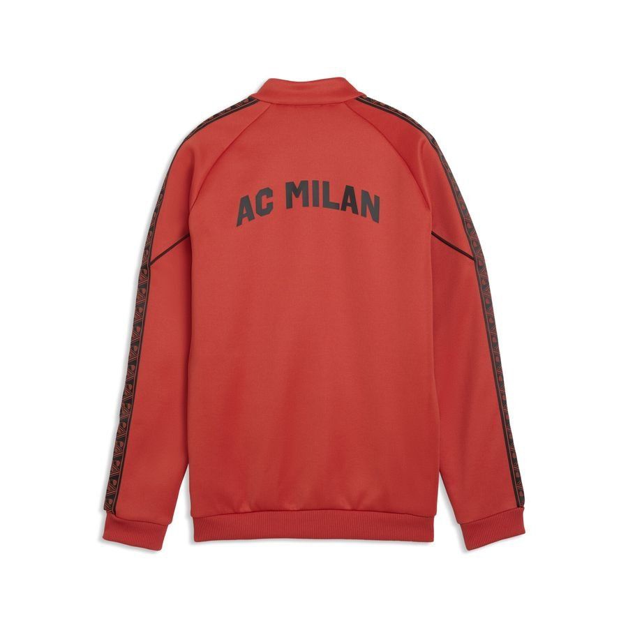 Milan Jacket King Anthem - Red Fire/PUMA Black Kids-League Wear Hub
