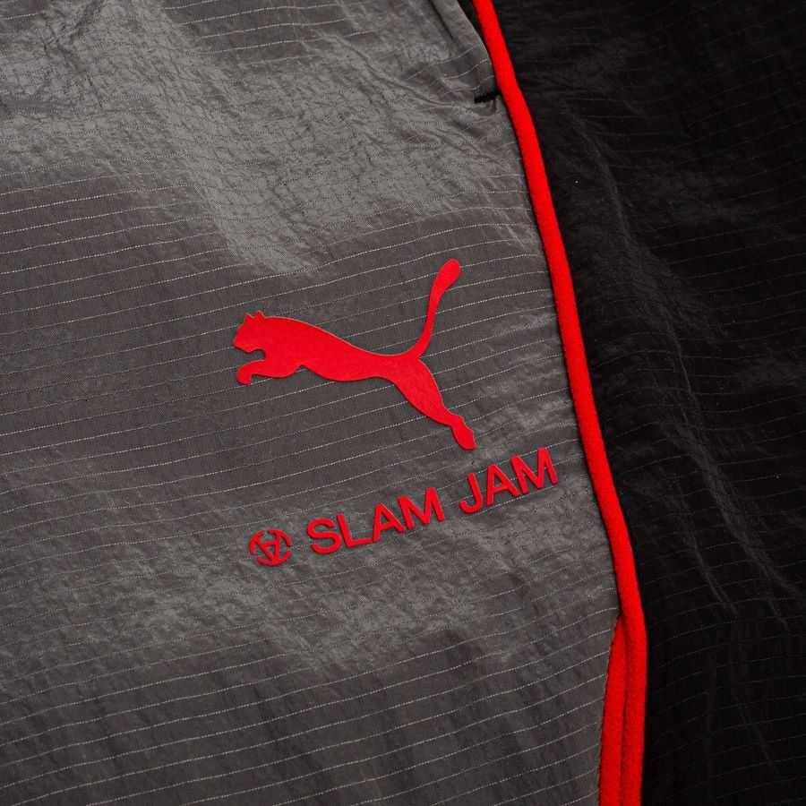 Milan X Slam Jam Training Trousers - Black/Grey-League Wear Hub