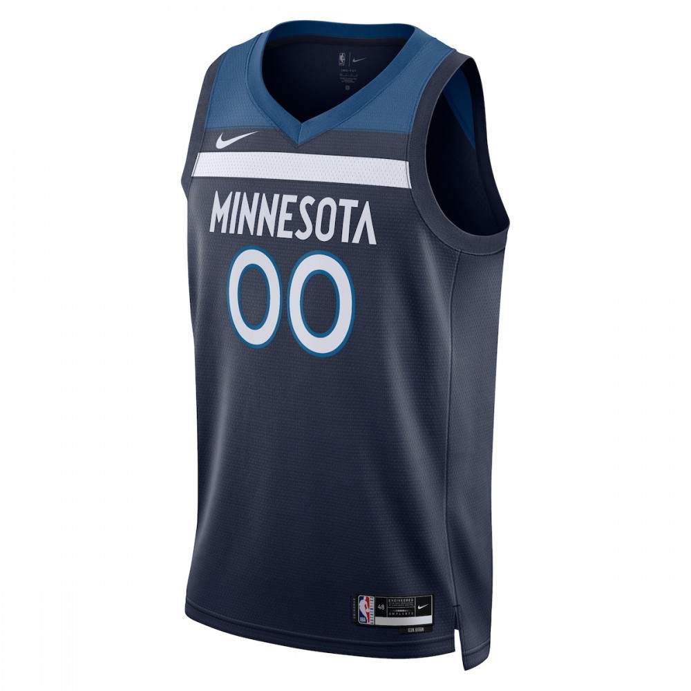 Minnesota Timberwolves Nike Unisex 22/23 Swingman Custom Jersey Navy - Icon Edition-League Wear Hub