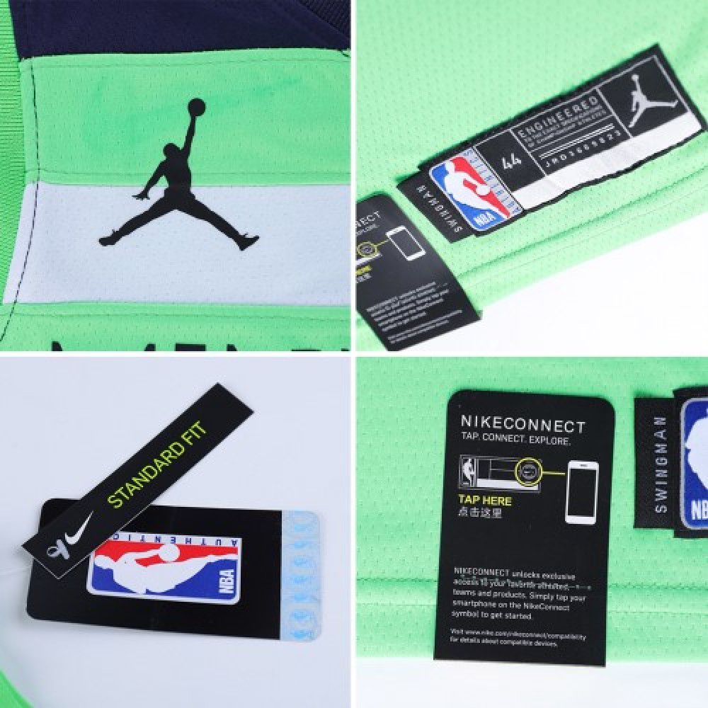 Men's Minnesota Timberwolves Karl-Anthony Towns #32 Jordan Green 20/21 Swingman Jersey-League Wear Hub