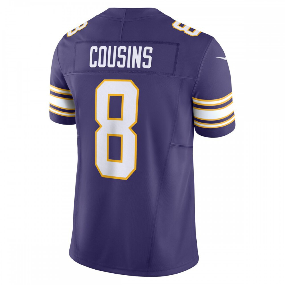 Kirk Cousins Minnesota Vikings Nike Vapor F.U.S.E. Limited Jersey - Purple-League Wear Hub
