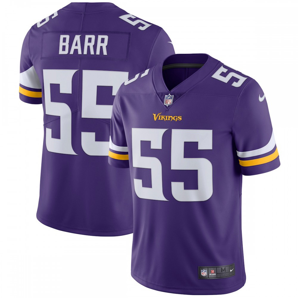 Anthony Barr Minnesota Vikings Nike Vapor Untouchable Limited Player Jersey - Purple-League Wear Hub
