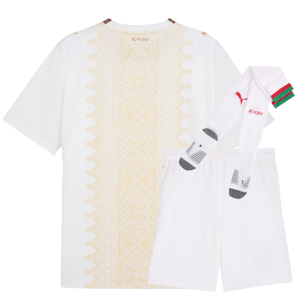 Morocco 2026 World Cup Kids Away Kit-League Wear Hub