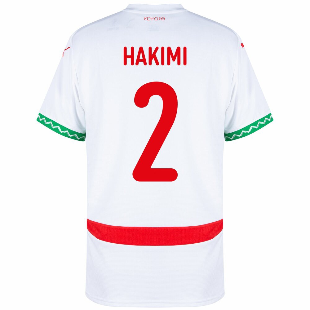 Morocco Men's Hakimi Away Jersey 24/25-League Wear Hub