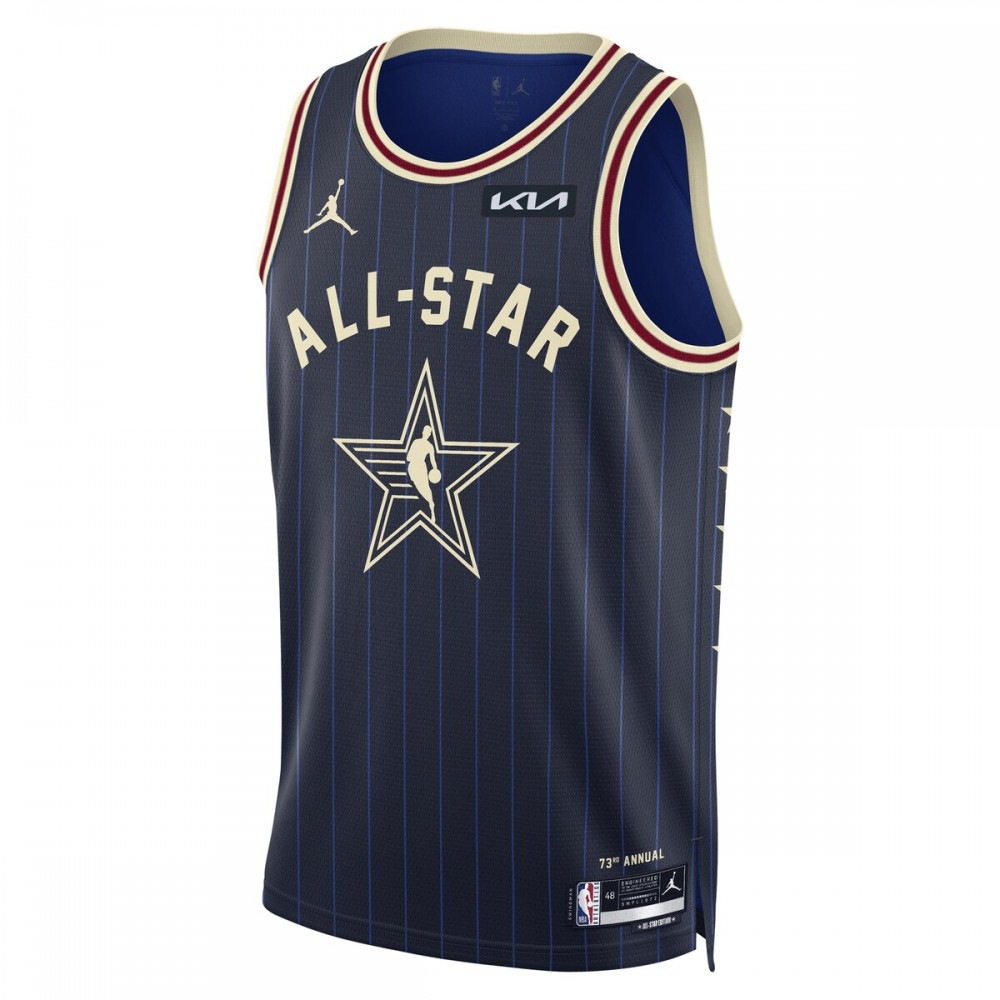 Jordan Brand Unisex 2024 NBA All-Star Game Swingman Custom Jersey - Navy-League Wear Hub