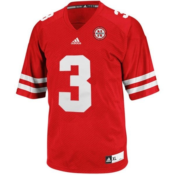 Adidas Nebraska Cornhuskers #3 Taylor Martinez Youth(Kids) Jersey - Red-League Wear Hub