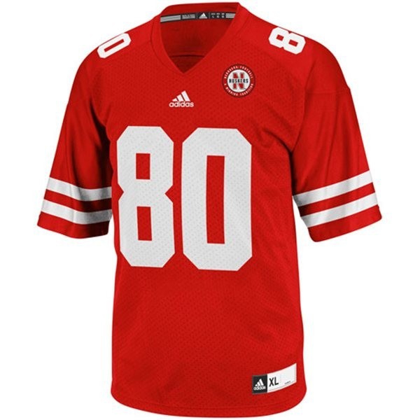 Adidas Nebraska Cornhuskers #80 Kenny Bell Youth(Kids) Jersey - Red-League Wear Hub