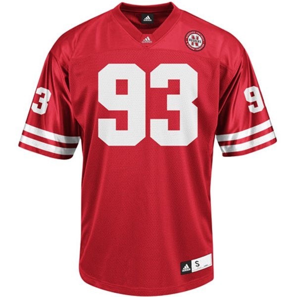 Adidas Nebraska Cornhuskers #93 Ndamukong Suh Men Stitch Jersey - Red-League Wear Hub