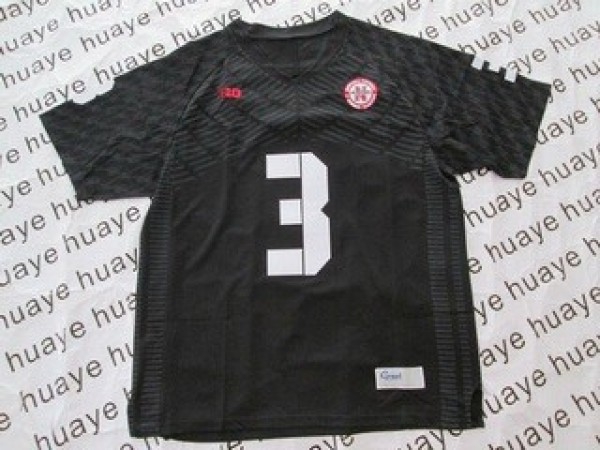 Nebraska Cornhuskers Taylor Martinez #3 Black Youth(Kids) Jersey Adidas-League Wear Hub