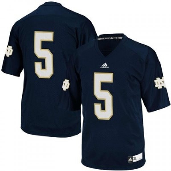 Notre Dame Fighting Irish Manti Te'o #5 Blue Youth(Kids) Jersey Adidas-League Wear Hub