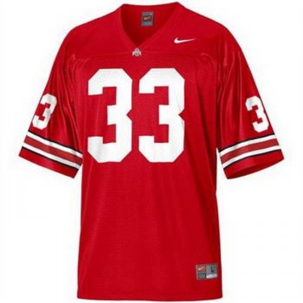 Nike Ohio State Buckeyes #33 Pete Johnson Youth(Kids) Jersey - Red-League Wear Hub