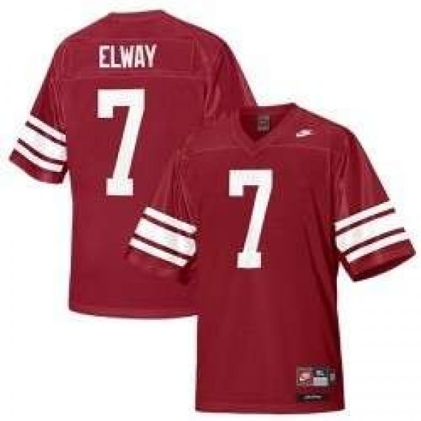 Nike Stanford Cardinal #7 John Elway Youth(Kids) Jersey - Red-League Wear Hub